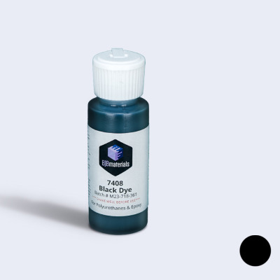 BJB 7408 Black Translucent Urethane Dye/Tint 2oz